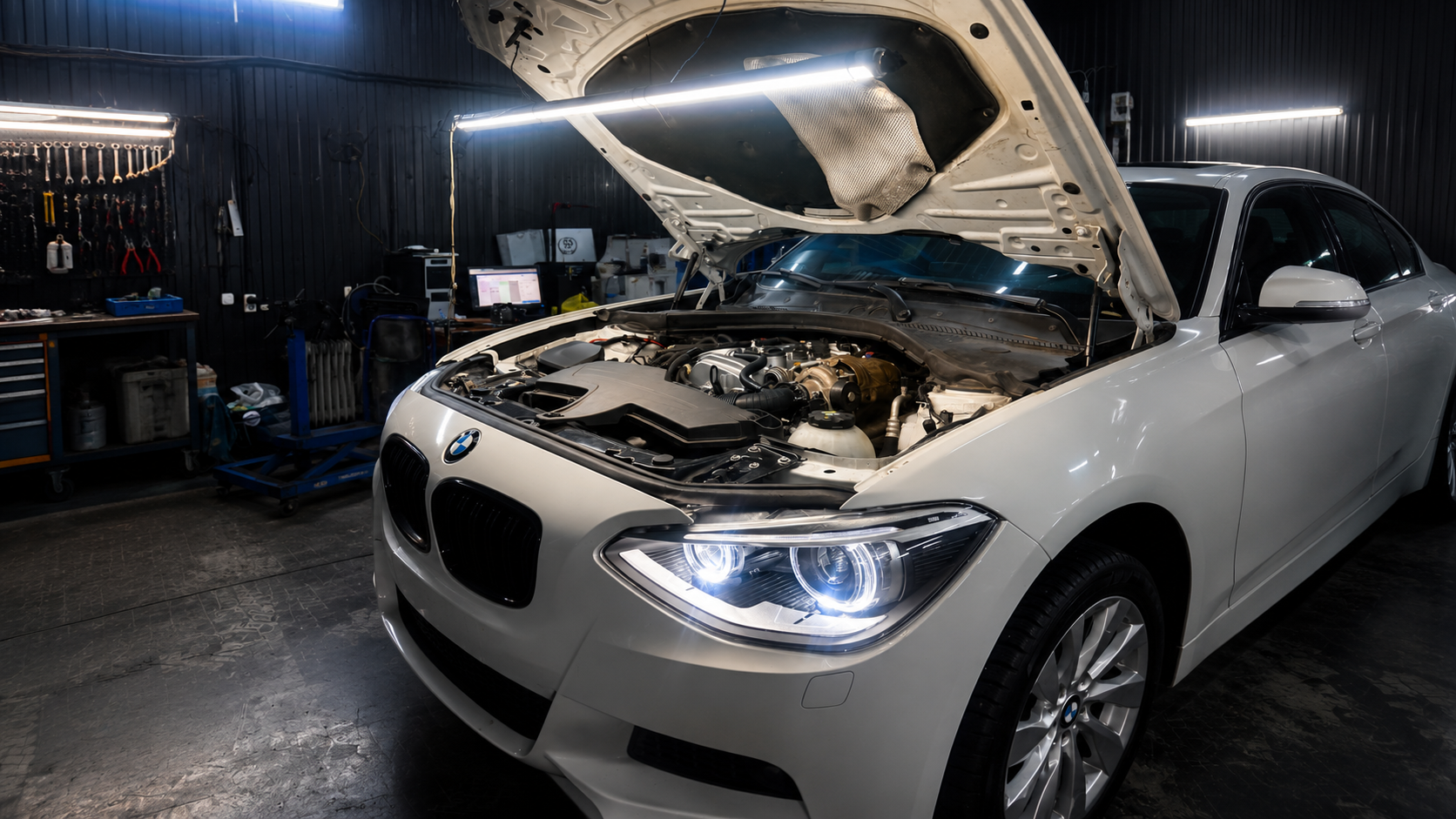 Ремонт двигателя BMW в автосервисе FIX CAR